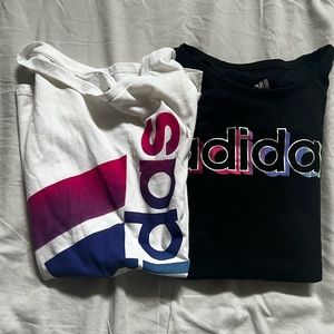 2 Girl’s Adidas Shirts